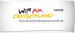 Wir für Deutschland - Deutsche Olympiamannschaft - Logo